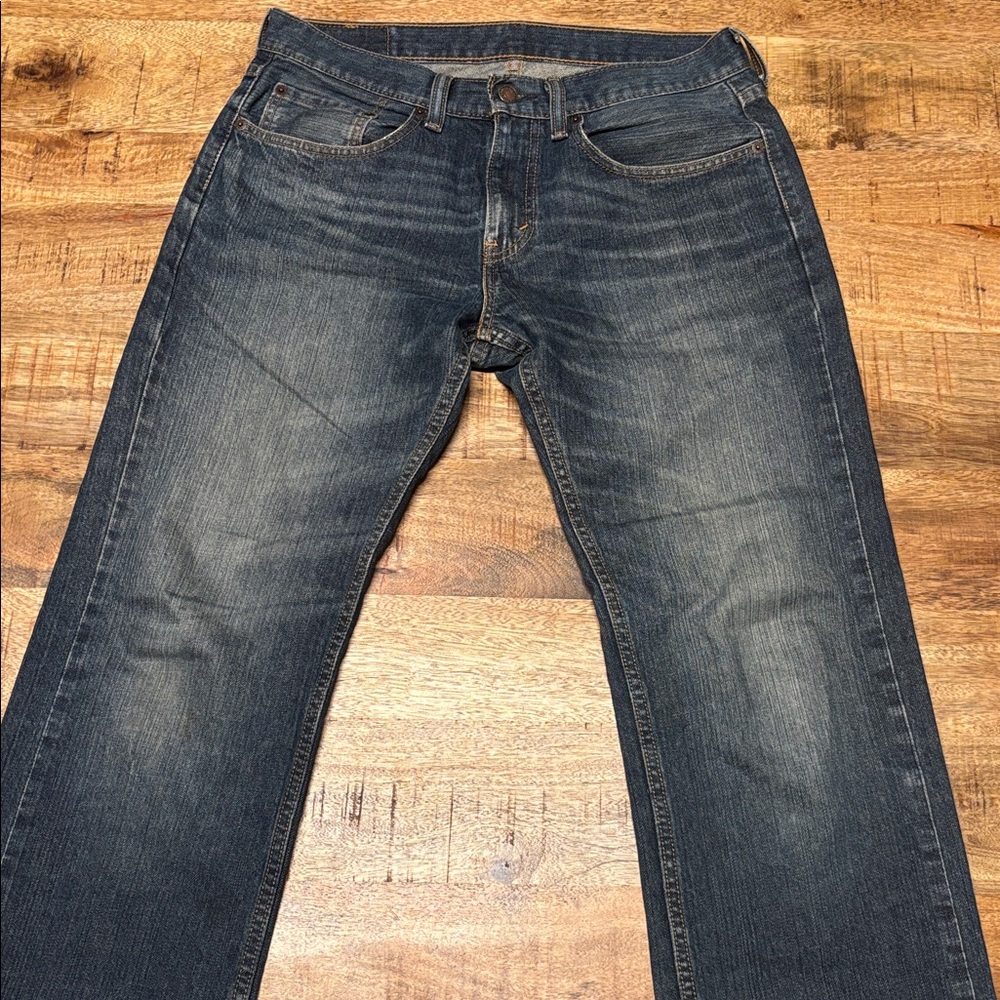 Levi's 559 Jeans Men's 31x32 Relaxed Straight Blue Denim (4) - Picture 6 of 7